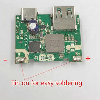 

PD/QC3.0 fast charging Module,IP5328P chip PD fast charging board Typ-c two-way DIY Power Bank
