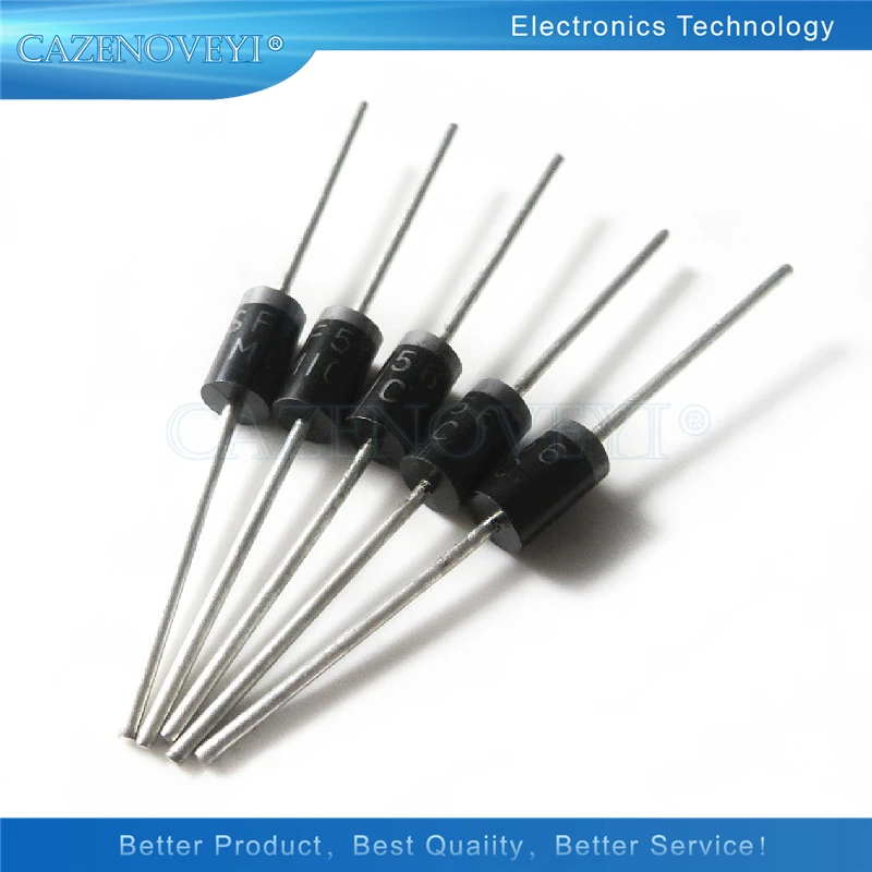 20pcs/lot Rectifier Diode HER108 HER208 HER307 HER308 HER508 SF16 SF56 SF54 FR307 FR607 DO 27 In Stock|Диоды| |