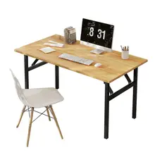 Bureau d'ordinateur pliable Simple, Installation gratuite, bureau Portable pliable, Table d'écriture permettant aux étudiants de gagner de l'espace pour étudier
