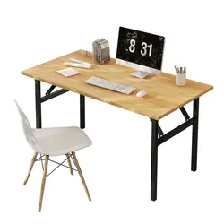 Bureau d'ordinateur pliable Simple, Installation gratuite, bureau Portable pliable, Table d'écriture permettant aux étudiants de gagner de l'espace pour étudier 