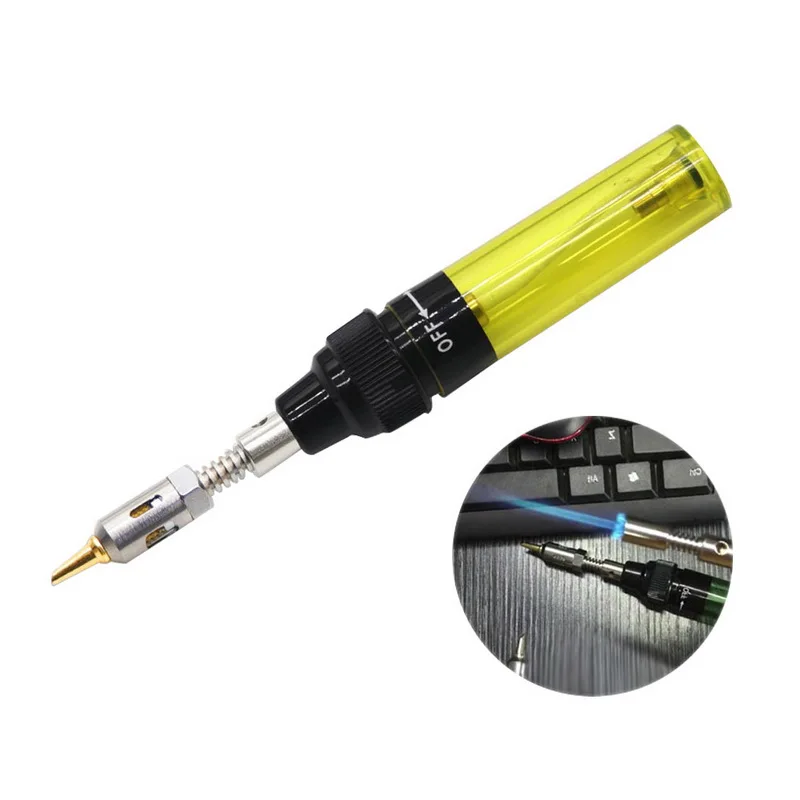 1300 Celsius Butane Gas Welding Soldering Irons Welding Pen Burner Blow Gas Soldering Iron Cordless Butane Tip Tool