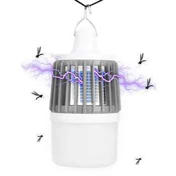 

Mosquito Killer Light USB/Solar Electric Mosquito Killer Lamp Waterproof Outdoor Insect Pest Bug Repellent Light For Garden Camp
