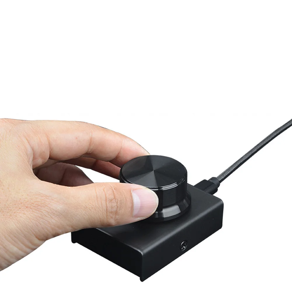 

With Mute Function Volume Controller Lossless Universal Adjustable Computer Speaker Plug And Play LED Indicator USB Port Metal
