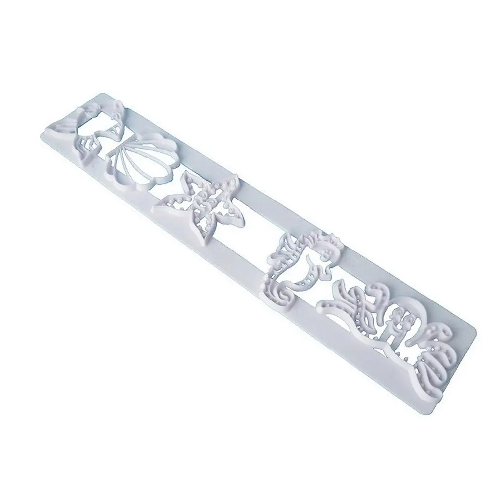 

Ocean series turn sugar cake chocolate decorative impression die Cutting family familiar article of everyday use