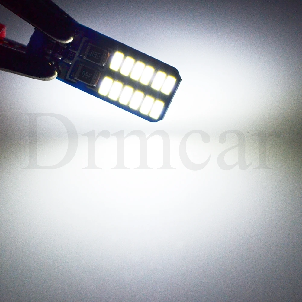 T10 24smd LED light bulb car CANBUS no error 12V Super bright clearance bulb lamp Turn Signal lamp Clearance Lights (3)