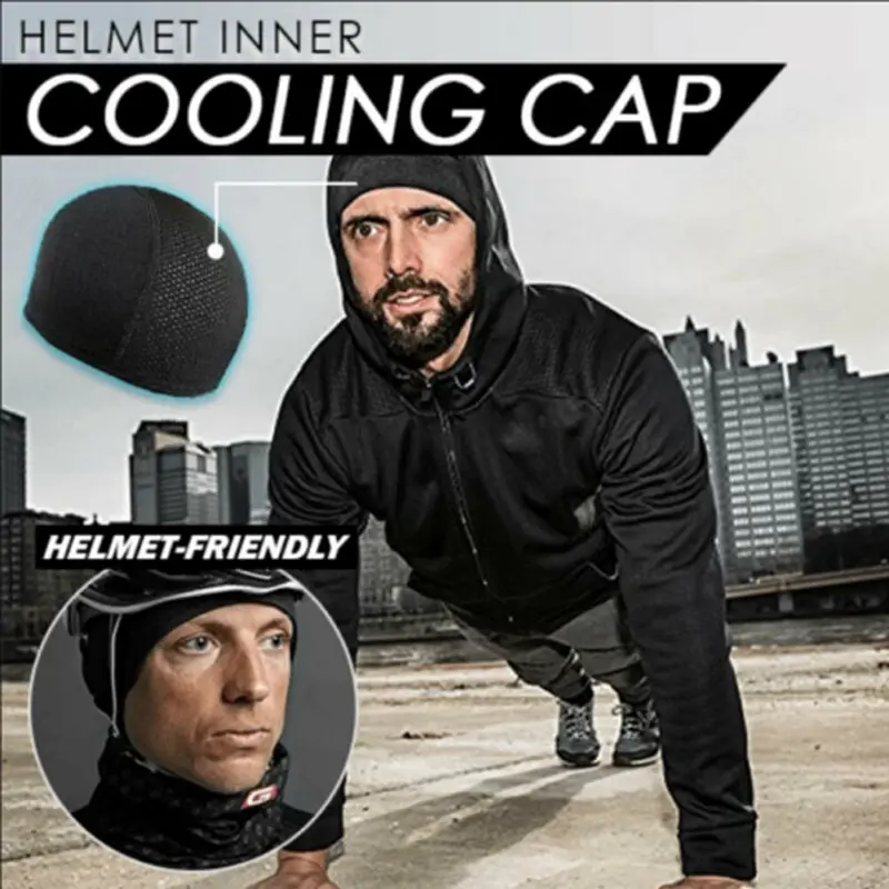 

Cycling Skull Cap Winter Under Helmet Cycle Windstopper Thermal One Size Fit All