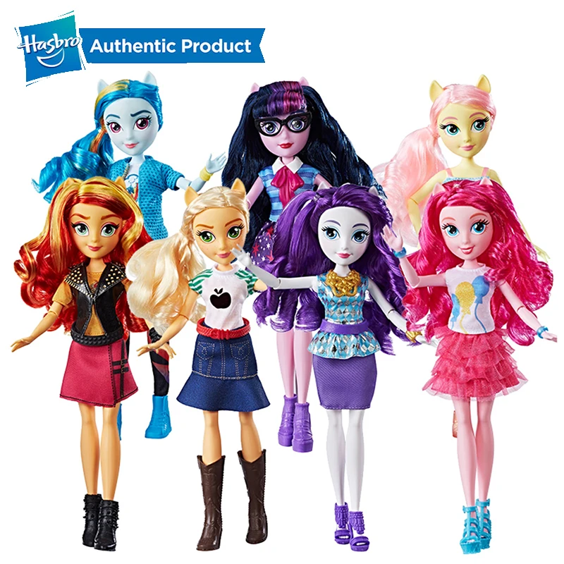 Hasbro My Little Pony Equestria Girls 11 дюймовый Радужный тире Флаттершай Твайлайт Классическая