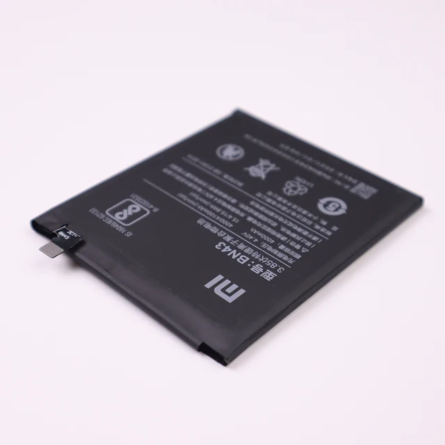 2021 100% Original Replacement Phone Battery 4000mAh BN43 For Xiaomi Redmi Note 4X / Note 4 global Snapdragon 625 Phone Battery 5