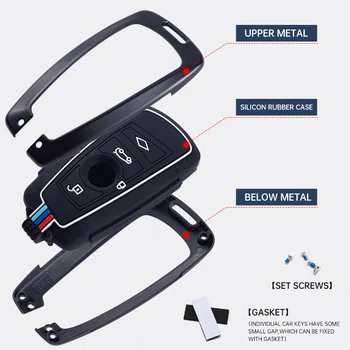 Portachiavi in lega per auto portachiavi per Bmw F20 F30 G20 F34 f31 F10 G30 F11 X3 F25 X4 I3 M3 M4 1 3 5 accessori serie Car-Styling - Portachiavi in lega per auto portachiavi per Bmw F20 F30 G20 F34 f31 F10 G30