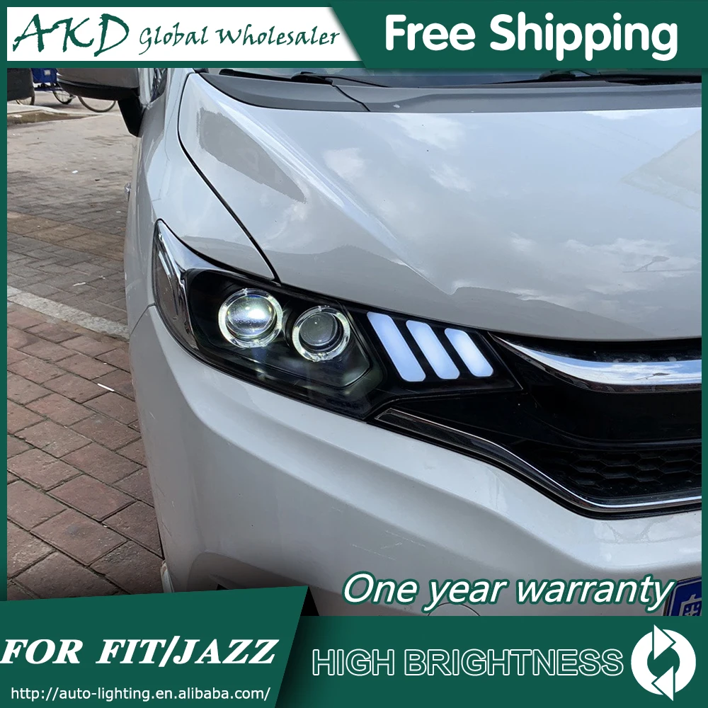 Налобный светильник s для автомобиля Honda Jazz 2014-2019 новый подходит ДХО дневной