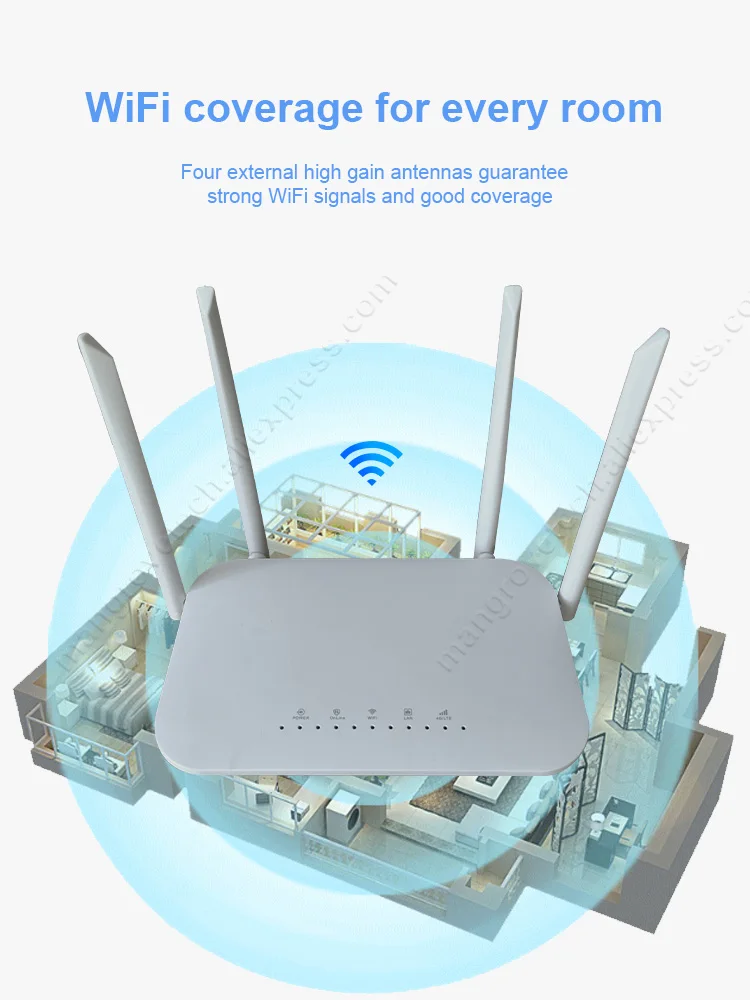 hotspot cat4 32 usuários rj45 wan lan modem sem fio