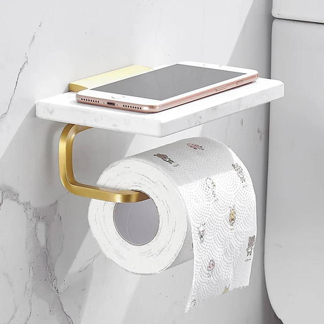 Designer Toilet Paper Holder With Cover Chrome Wc Organizer Roll Hanger  Brass Black Tissue Box For Bathroom Accessories - AliExpress