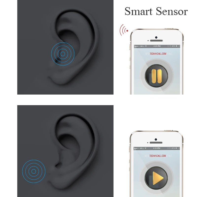 i1000 TWS копия 2 1:1 V5.0 Bluetooth гарнитура Беспроводная связь Bluetooth гарнитура звуковой датчик гарнитура 6D сабвуфер pk i60 i80 i100 i200 i500 TWS