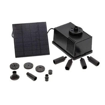 

1.5W Solar Power Brushless Water Pump Motor Fountain Garden Pool Landsacape Outdoor Pond Decoration kit 7V Aquarium supply