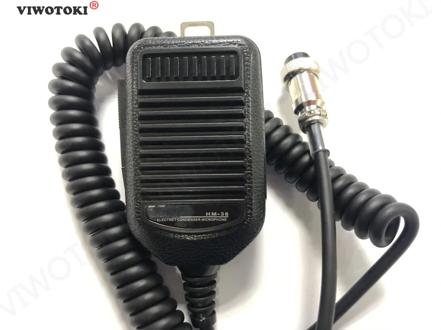 8 контактный микрофон с микрофоном для ICOM HM36 мобильных телефонов и радиостанций
