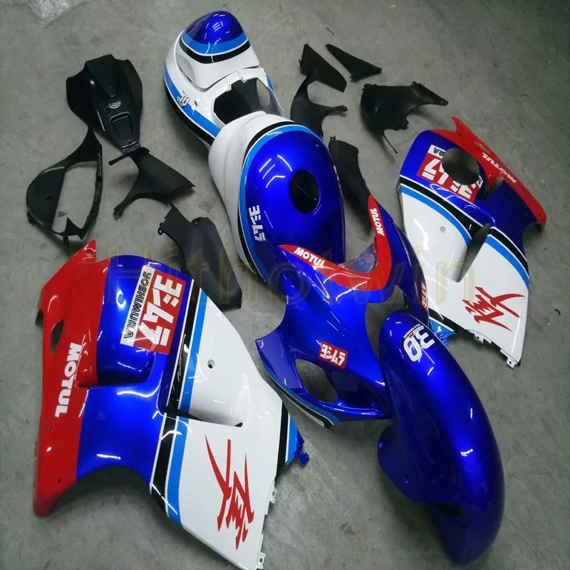 Пользовательские ABS Обтекатели для Suzuki GSX-R1300 1997-2007 год GSXR1300 97 98 99 00 01 02 03 04 05 06 07 Белый M2 - Цвет: B