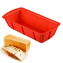 1 шт. силиконовый тост форма для выпечки хлеба для кухни шоколад, хлеб мусс торты жаропрочная посуда для десерта моющее средство для противня инструменты для украшения