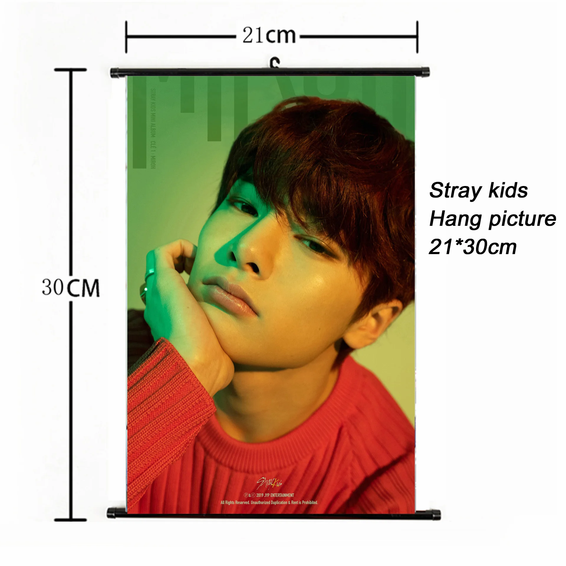 Модный Kpop Stray Kids have picture 21*30 см плакат stray kids MIROH альбом Фотокарта для фанатов Коллекция корейский Канцелярский набор - Цвет: SKD00818