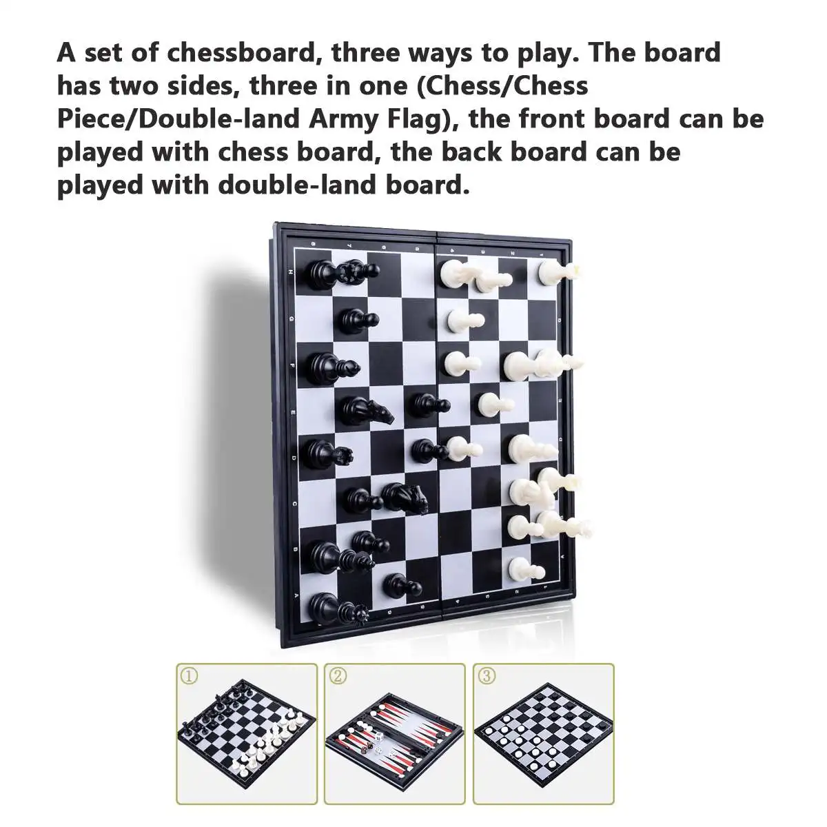 S/M/L складной магнитный дорожный Шахматный набор для детей или взрослых Шахматная настольная игра