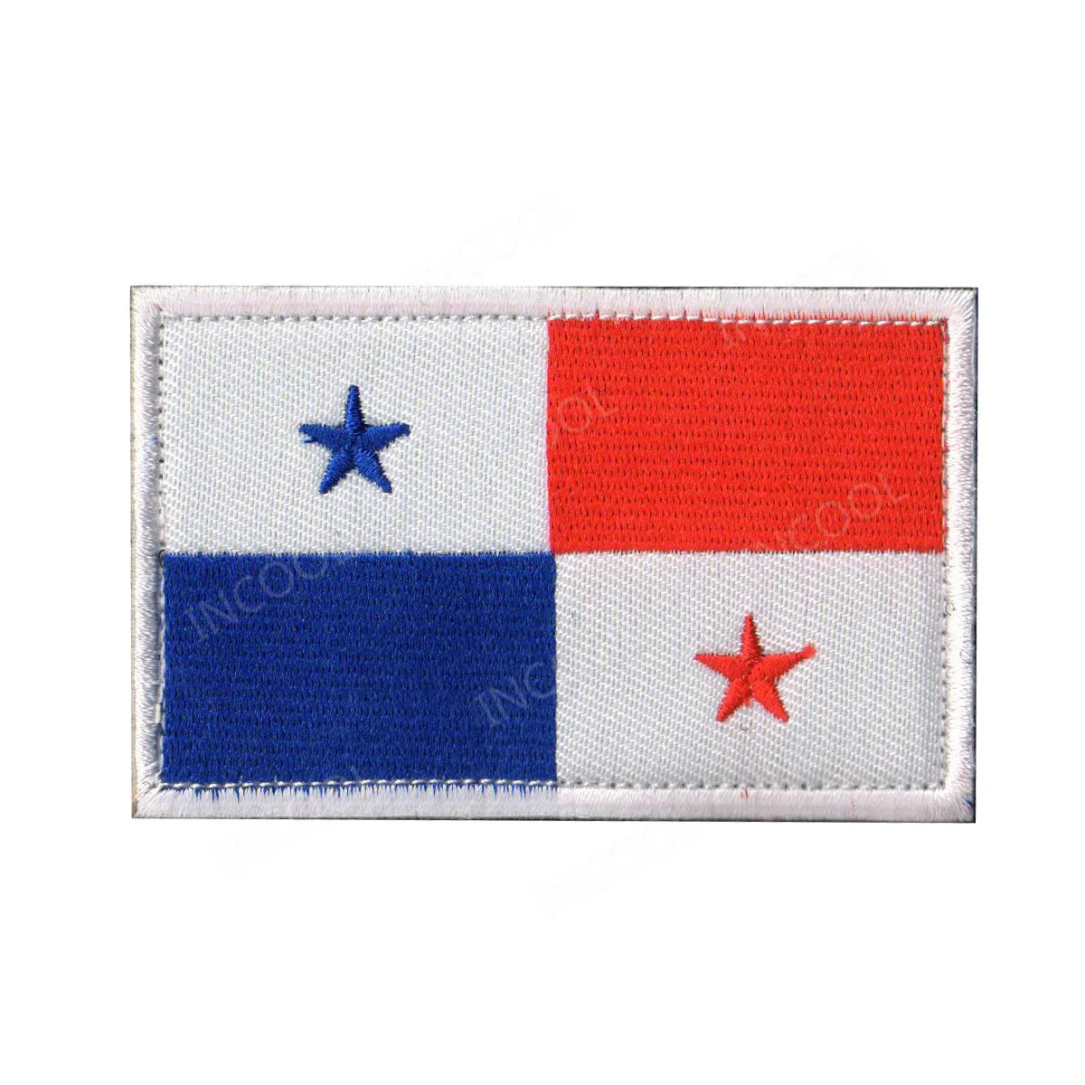 Panama Flag Америка Страна доминация Uruguay Куба Панама, Панама, Испания вышитые нашивки значки флаги - Цвет: Panama Flag