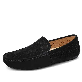 

Summer Men Shoes Moccosins Slip-on Loafers Driving Trendy Shoes Wear-Resistant Versatile
