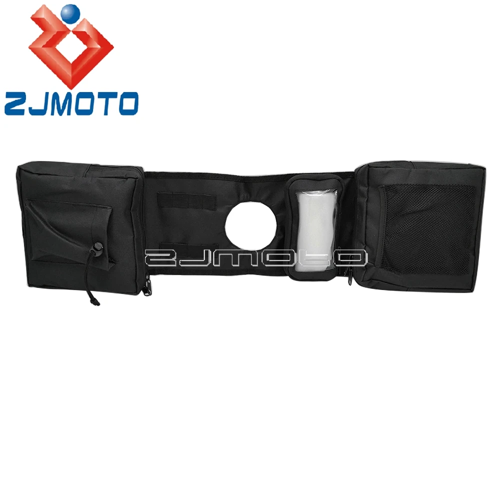 Waterproof 600D Oxford Fabric Tank Top Saddle Bag Universal ATV Snowmobiles Motorcycle Tank Storage Bag
