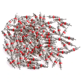 

100Pcs/Set Car Truck Replacement Tire Tyre Valve Stem Core Part New