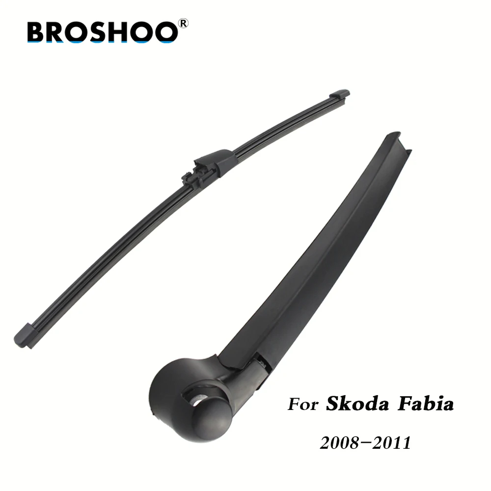 BROSHOO Car Rear Wiper Blade Blades Back Windscreen Arm For Skoda Fabia Hatchback(2008-2011) 320mm Windshield Styling | Автомобили и