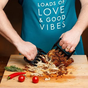 

1pc Bear Claws Barbecue Fork Manual Pull Meat Shred Pork Clamp Roasting Fork Kitchen BBQ Accessory Tools Pull Shred Pork