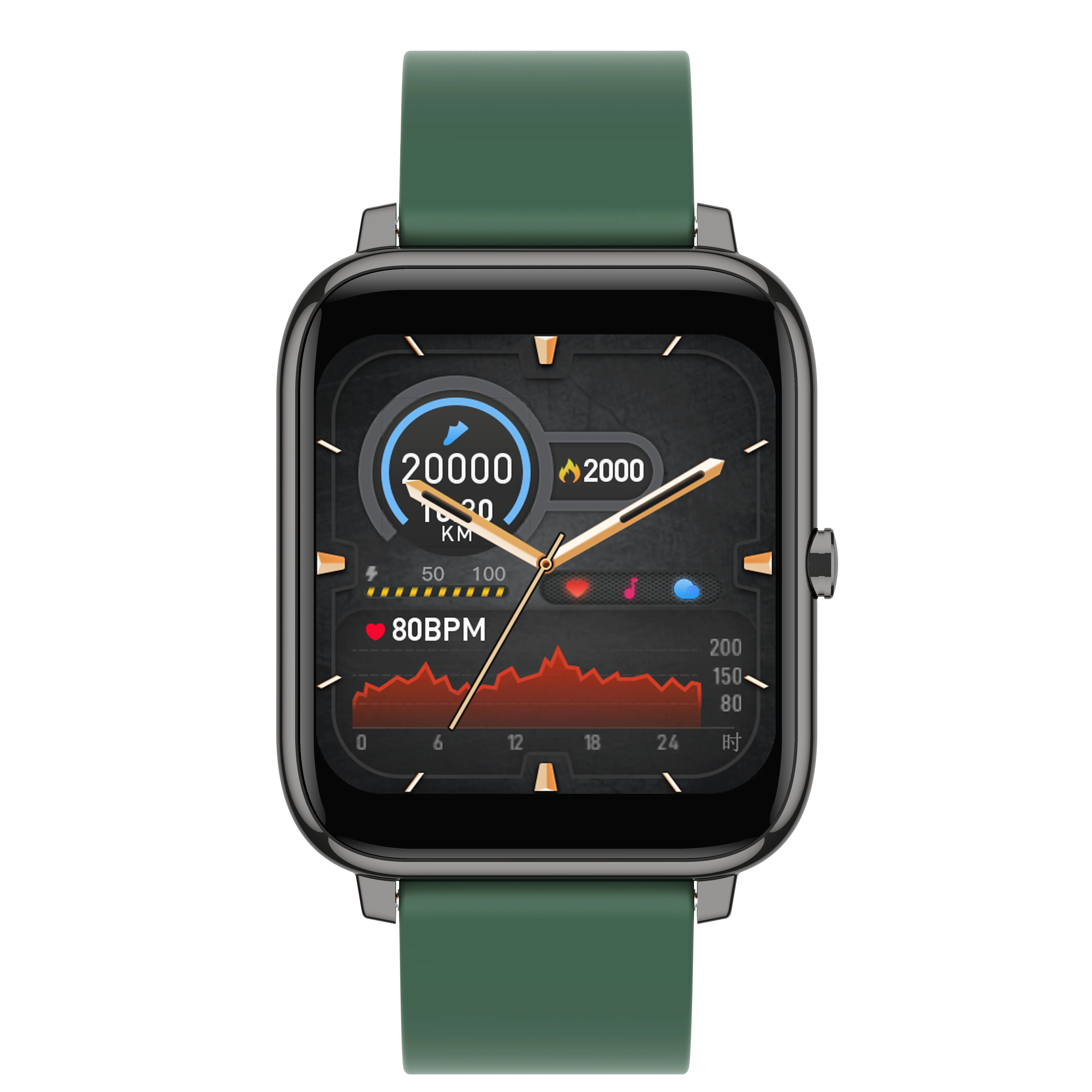 Szhw P22b Fashion Girls Students Smart Watch Square Face Lightweight Smart Watch Heart Rate Blood Pressure Monitor Smart Watches Aliexpress