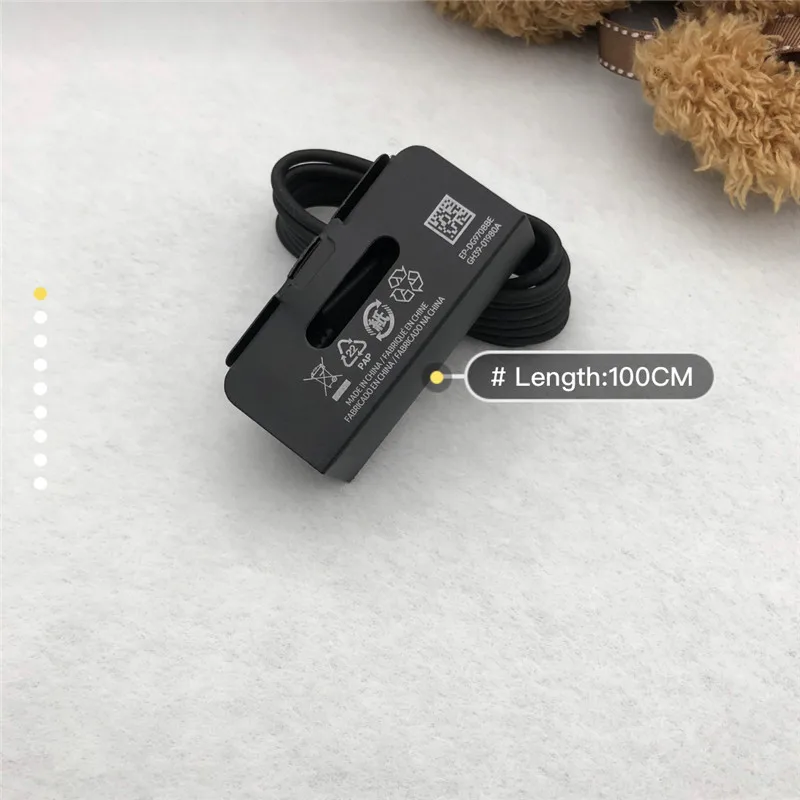 SAMSUNG, S10 S9 S8 плюс Тип C USB кабель 25/100/120/150 см 2A быстро Зарядное устройство для передачи данных кабель для Note 8/9 C7 C9 pro S10E S10