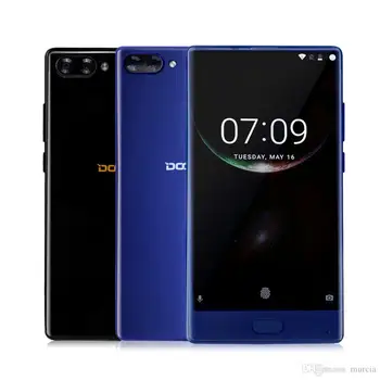 

DOOGEE MIX 6GB+64GB bezel-less Smartphone Dual Camera 5.5'' AMOLED MTK Helio P25 Octa Core mobile phones