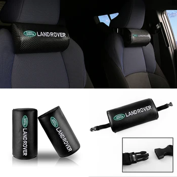 

2Pcs Car Seat Headrest Neck Rest Cushion Memory Foam Car Neck Pillow For Land Rover Range Rover Discovery 4 Freelander 2 Evoque