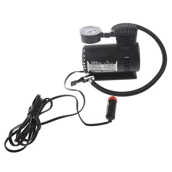 

12V Car Auto Electric Pump Air Compressor Portable Tire Inflator 300PSI K590