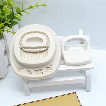 

1pc Flower Basket Silicone Cake Molds Fondant Mold Cake Decorating Tools Resin Mold ,Baking Accessories Cake Tools FTM1138
