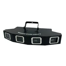 Aliexpress - RGB 3IN1 LED Disco Stage Lighting Laser projector DMX/Sound control 4 Lens Full color Line laser Scanner for DJ Club Bar party