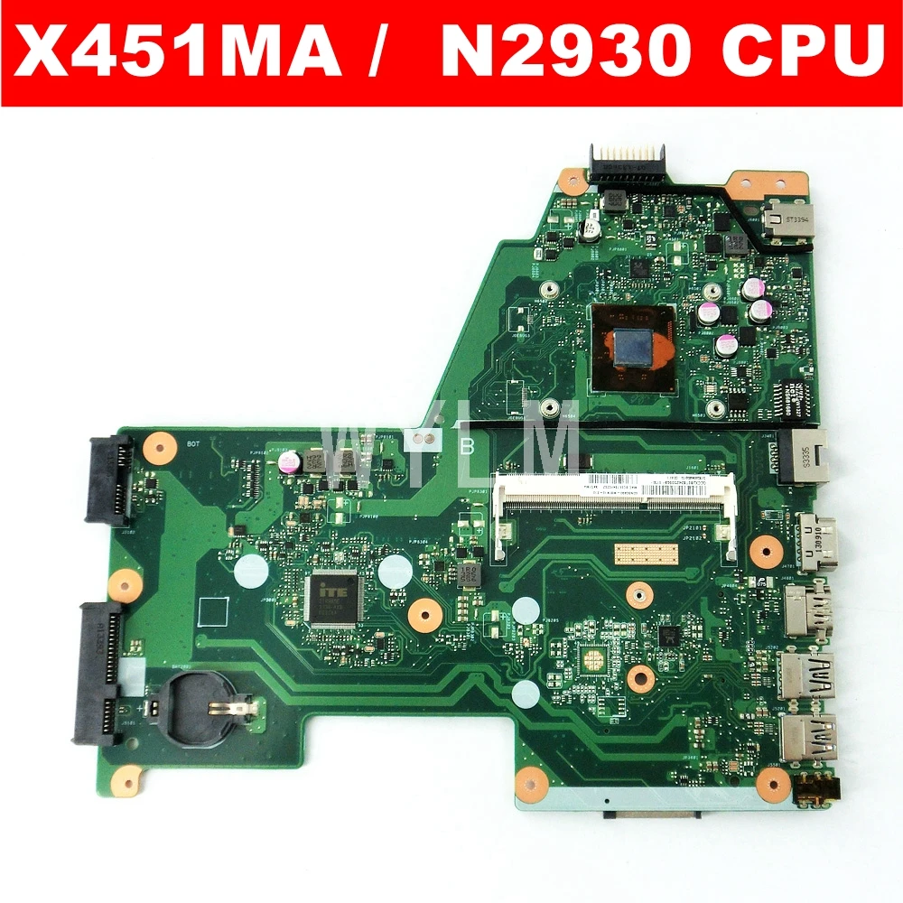 Материнская плата X451MA с процессором N2930 REV 2 1 Для ASUS X451M F451M материнская для