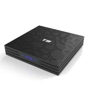 

10PCS/LOT Top-Box Media-Player T9 RK3318 TV BOX Android 9.0 Quadcore 64GB-ROM 4k-Set Dual-Wifi