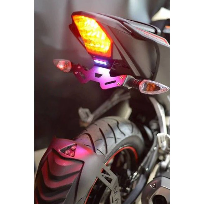 Мотоцикл CNC хвост аккуратный задний щиток задний кронштейн номерной знак рамка Задний держатель карты для Yamaha MT 15 MT15 mt15