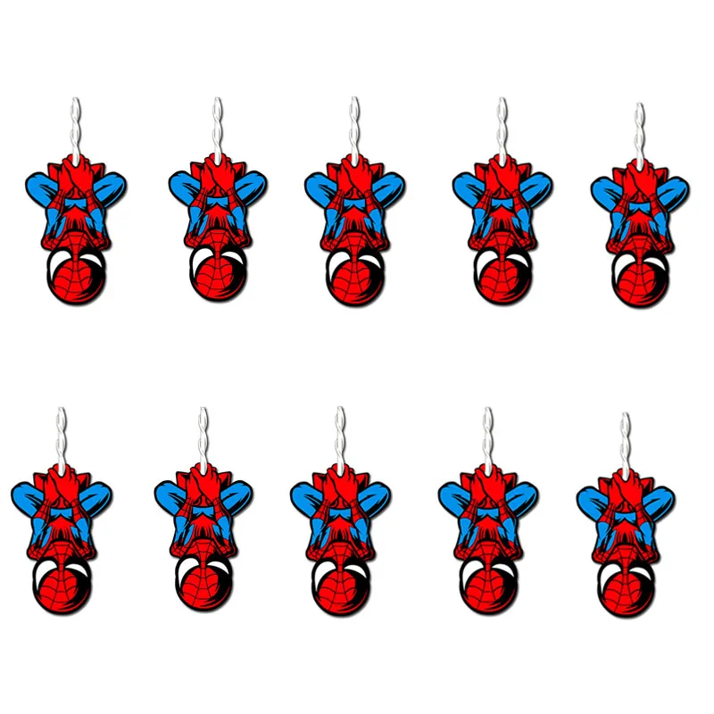 1-50 шт Marvel Мультфильм Человек-паук наклейки ноутбук мобильный телефон чашка Чехол для гитары багаж водостойкие наклейки - Цвет: 10PCS