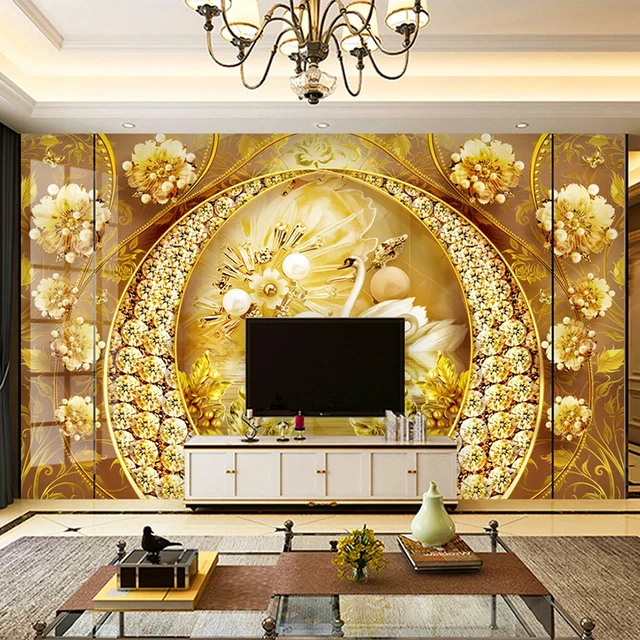 Wholesale Custom 3D Photo Wallpaper Murals Green Forest Cave Scenery Living  Room Bedroom Background Wall Mural Non-woven Wallpaper Decor From  m.alibaba.com