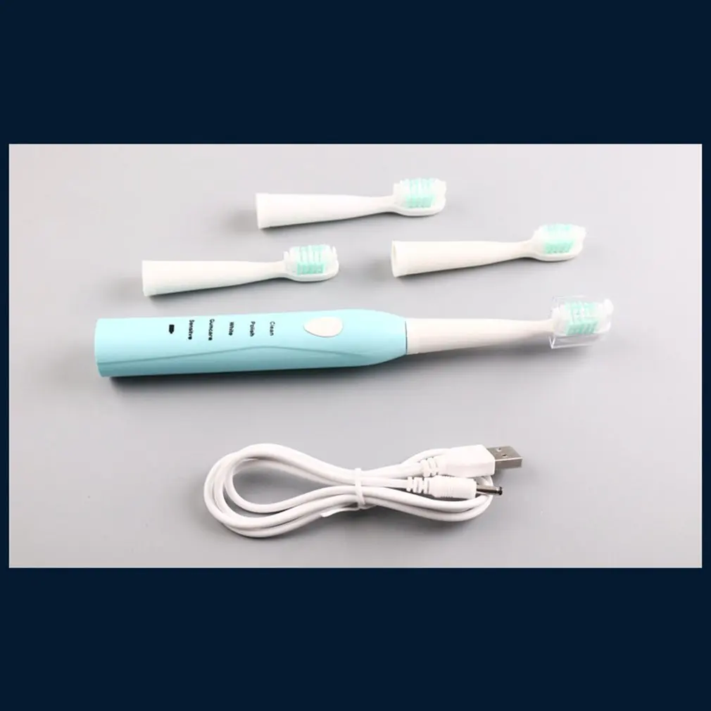 Electric Toothbrush Adult Rechargeable Toothbrush Sonic Automatic Soft Toothbrush Waterproof Usb Charging Electric Toothbrush Adult Rechargeable Toothbrush Sonic Automatic Soft Toothbrush Waterproof Usb Charging