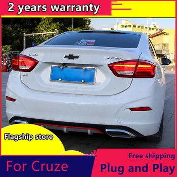 

Car Styling case for Chevrolet Cruze 2017-2018 taillights Cruze TAIL Lights LED Tail Light LED Rear Lamp Certa taillight