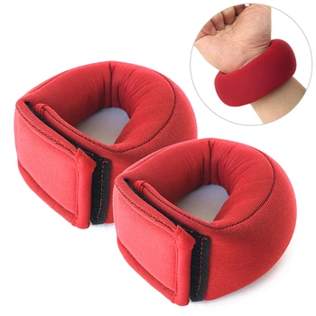 

2pcs Adjustable Wrist Ankle Weights Walking Hand Weight for Arm Exercises Weight Training Walking Running Home Gym Workout