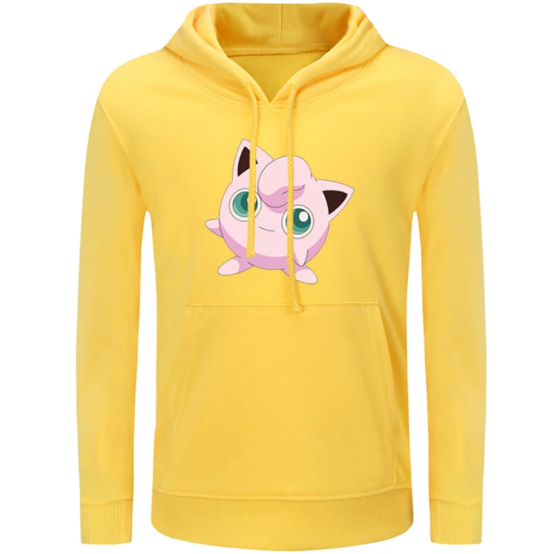 icWM669Y Толстовка с изображением покемона алаказама, мима старю таурос Togepi Jigglypuff Chansey Ditto, графический свитшот, пуловер с капюшоном, подарок - Цвет: icWM669Y