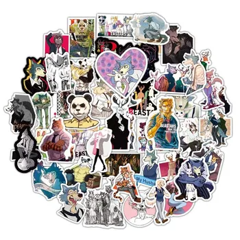 

10/50PCS/Pack Anime BEASTARS Sticker Paster Cartoon Scrapbook Card Paster Card Sticker DIY for Children Toys