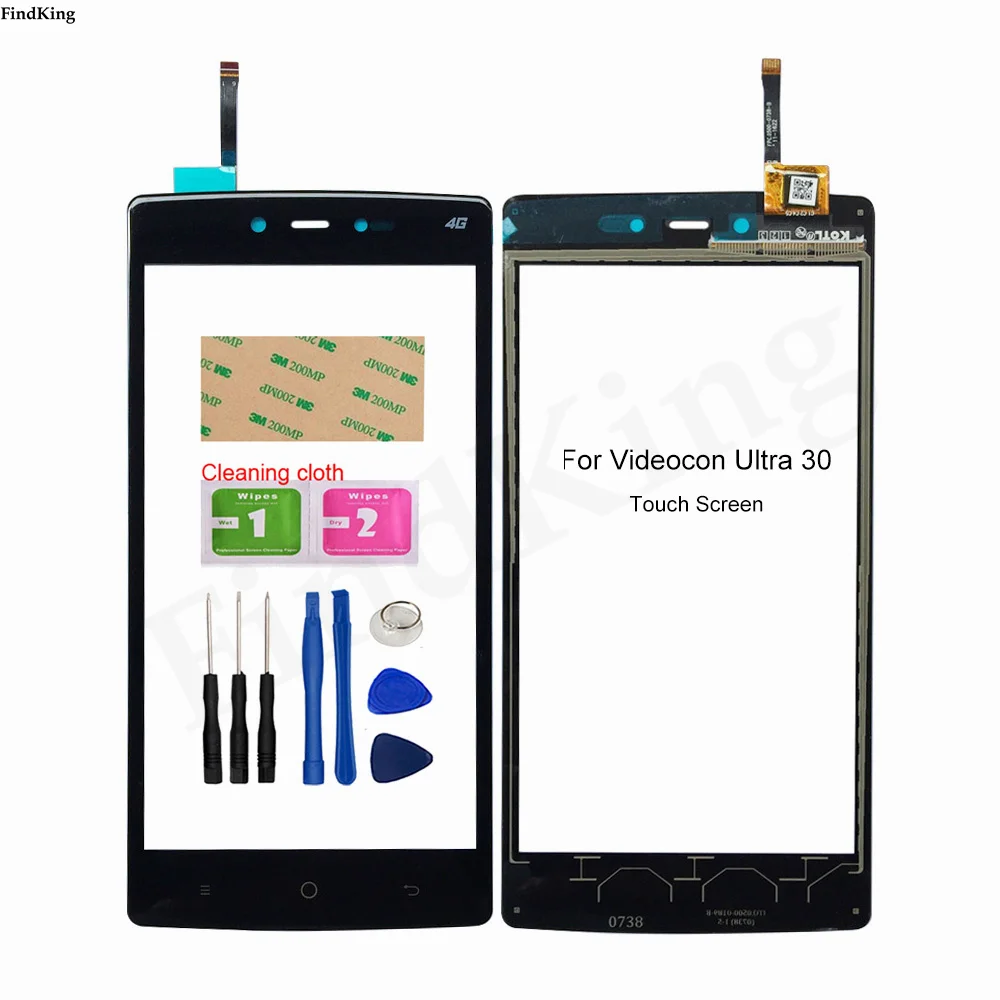Mobile Touch Screen For Videocon Ultra 30 Touch Screen Digitizer Touch  Panel Front Glass Lens Sensor Tools