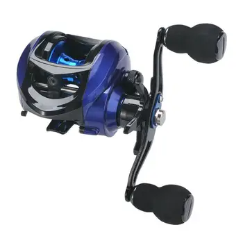 

7.2:1 Baitcasting Tackle L/R Hand Carp Fishing Reel 17+1 High Speed Gear Ratio