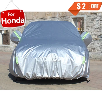 

Waterproof Car Covers Sun Protection Side Door Open For Honda CVIC CRV ACCORD HRV Jazz Dio Fit NC750X Auto Cover Car Styling