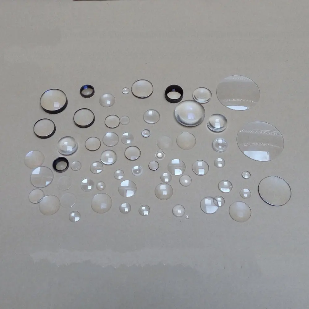 

Optical Prism Large Magnifier Convex Lens K9 Glass Student Physics Experiment Equipment Light Science Coloured Customized